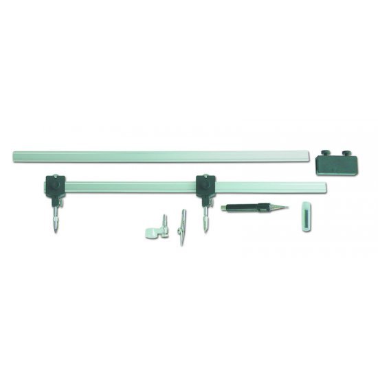 Aristo AR-59000 Stokpasser 2 Delig Diameter 1280mm Compleet Met Toebehoren - Passers - Aristo- 49.10€ bij Bobby &amp; Caro