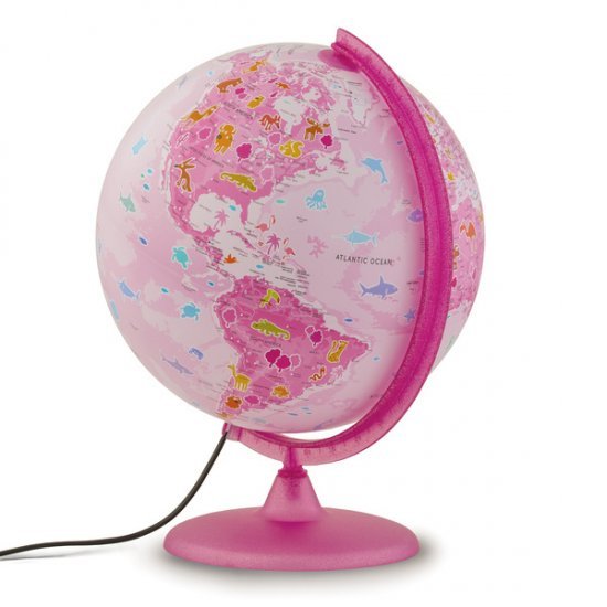 Atmosphere NR-0331IMIM-NL Globe Imaginary 30 Cm Met Verlichting - Globes - Atmosphere- 33.50€ bij Bobby &amp; Caro