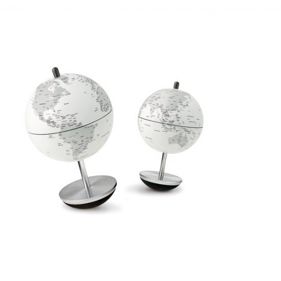 Atmosphere NR-0311SWBI-GB Globe Swing 11cm Diameter Alu / Rubber - Globes - Atmosphere- 29.90€ bij Bobby &amp; Caro