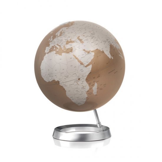 Atmosphere NR-0331F5VB-GB Globe Full Circle Vision Almond 30cm Diameter - Globes - Atmosphere- 138.25€ bij Bobby &amp; Caro