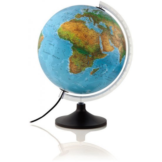 Atmosphere NR-0331B1FA-NL Globe Solid Line 30cm Nederlandstalig - Globes - Atmosphere- 37.95€ bij Bobby &amp; Caro