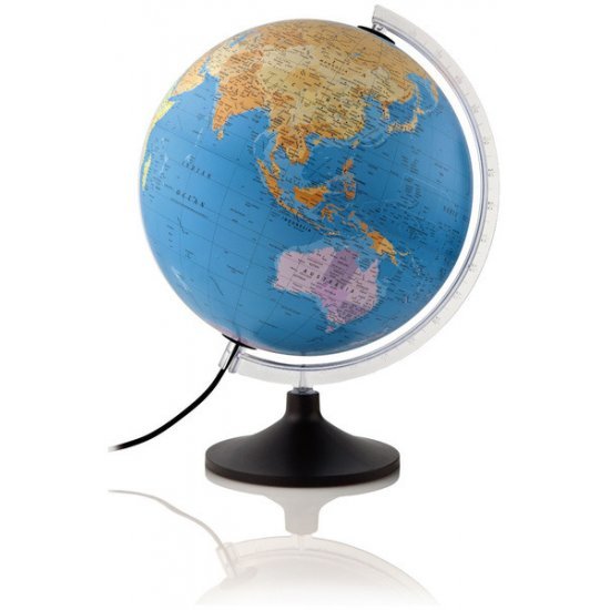 Atmosphere NR-0331P1PA-NL Globe Solid Line 30cm Nederlandstalig - Globes - Atmosphere- 37.95€ bij Bobby &amp; Caro