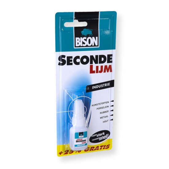 Bison Seconde Lijm 7,5 ml - Huishouden - Bison- 8.70€ bij Bobby &amp; Caro