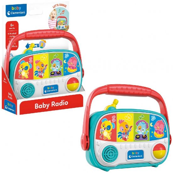 Clementoni Activity Radio - Speelgoed - Clementoni- 8.59€ bij Bobby &amp; Caro