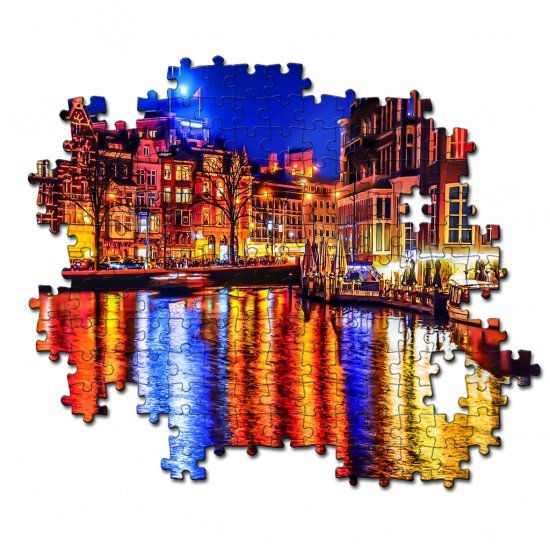 Clementoni High Quality Collection Puzzel Amsterdam 500 Stukjes - Speelgoed - Clementoni- 6.35€ bij Bobby &amp; Caro