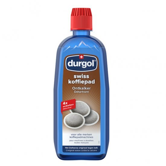 Durgol Swiss Ontkalker voor Koffiepadmachine 500 ml - Accessoires - Durgol- 6.99€ bij Bobby &amp; Caro