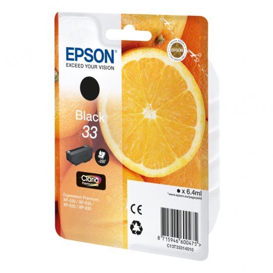 Epson T333140 Origineel Zwart 6,4ml - Accessoires - Epson- 21.29€ bij Bobby &amp; Caro