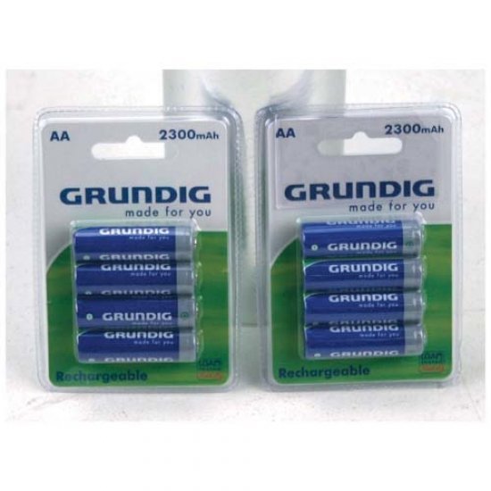 Grundig Batterijen AA Oplaadbaar 4 Stuks 2300mah - Oplaadbare Batterijen - Grundig- 10.19€ bij Bobby &amp; Caro