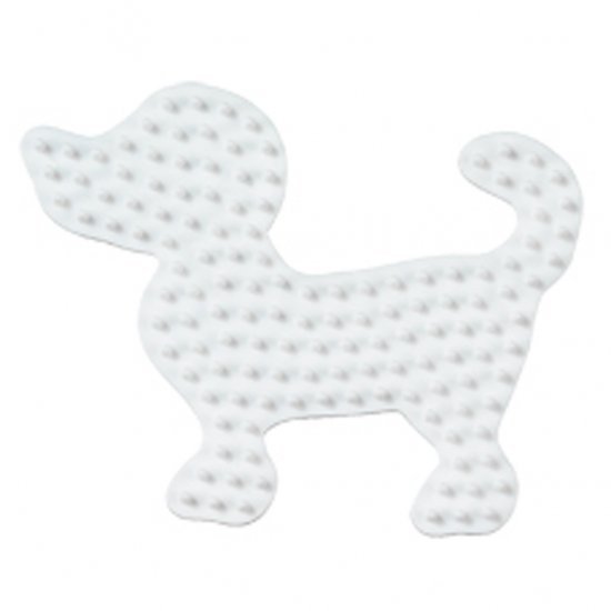 Hama Strijkkralen Grondplaat Hond 2 - Strijkkralen - Hama Strijkkralen- 1.95€ bij Bobby &amp; Caro