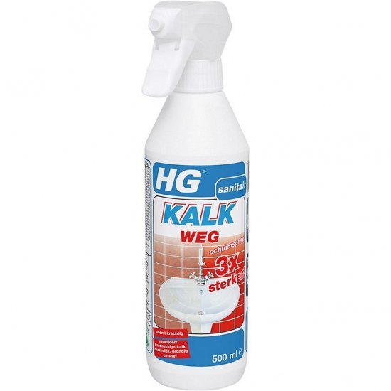 HG Kalkweg Schuimspray 3x Sterker 0,5L - Huishouden - HG- 5.89€ bij Bobby &amp; Caro