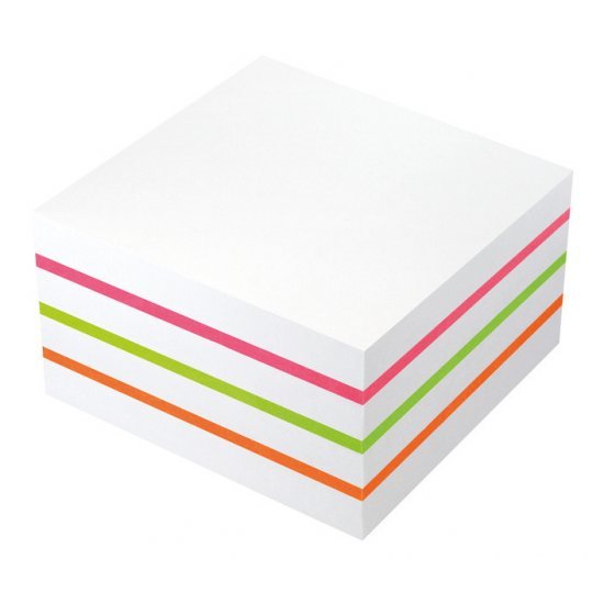 Info Notes IN-5654-68 75x75mm Mix Blok A 450 Vel - Memoblaadjes - Info Notes- 3.35€ bij Bobby &amp; Caro