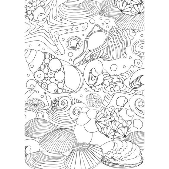 Info Notes IN-8722-08 Creative Kleurvel A5 Colour & Relax Voor Volwassenen - Kleurboeken - Info Notes- 6.15€ bij Bobby &amp; Caro