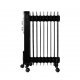 Inventum KO931B Oliegevulde Radiator 2000W Zwart/Zilver - Oliegevulde Radiators - Inventum- 56.60€ bij Bobby &amp; Caro