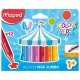 Maped Color’Peps Jumbo Waskrijtjes 12 Kleuren - Waskrijt - Maped- 2.55€ bij Bobby &amp; Caro