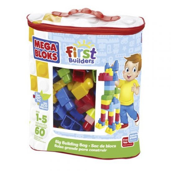 Mega Bloks Blokken First Builders Classic 60 Stuks - Mega Bloks - Mega Bloks- 16.49€ bij Bobby &amp; Caro