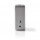 Nedis SPBT1002GY Luidspreker Met Bluetooth® 15 W Metal Design Gunmetal - Bluetooth Luidsprekers - Nedis- 24.95€ bij Bobby &amp; Caro