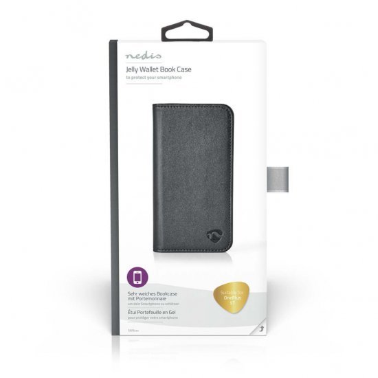 Nedis SWB50002BK Wallet Book Voor Oneplus 5t Zwart - Accessoires - Nedis- 11.59€ bij Bobby &amp; Caro