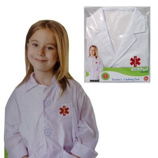 Simply for Kids Dokter Verkleedjasje - Verkleedkleren - Simply for Kids- 8.99€ bij Bobby &amp; Caro