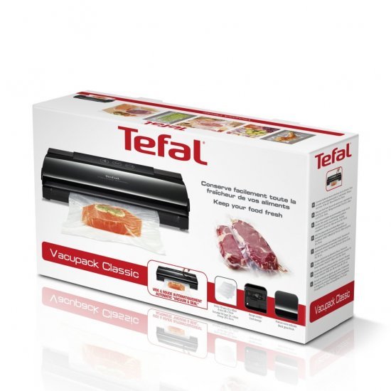 Tefal VT254070 Vacupack Classic Vacuümmachine Zwart - Huishouden - Tefal- 79.55€ bij Bobby &amp; Caro