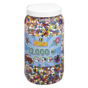 Hama Strijkkralen Pot 13000 Stuks - Afbeelding 1