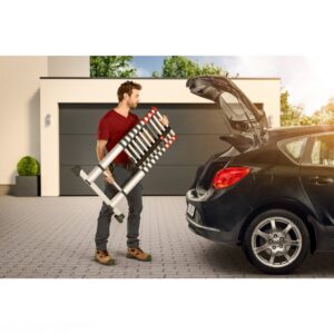 Hailo T80 Aluminium Telescoopladder 11 Treden + Stabilisatiebalk 103-322 Cm - Afbeelding 4
