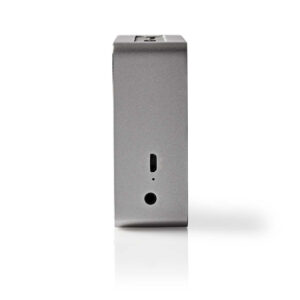 Nedis Spbt1002Gy Luidspreker Met Bluetooth® 15 W Metal Design Gunmetal - Afbeelding 8
