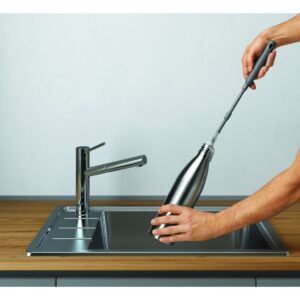Metaltex Around The Sink Borstel 30/40X3.5 Cm Grijs - Afbeelding 3
