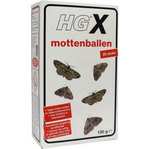 Hgx Mottenballen 0,13Kg - Afbeelding 1