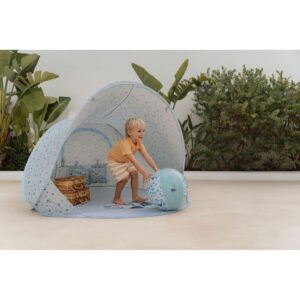 Little Dutch Ocean Dreams Pop-Up Tent 122X110X122 Cm Blauw - Afbeelding 4