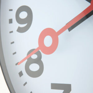 Nextime Ne-3999Ar Wandklok Dia. 35 Cm, Geborsteld Aluminium, 'Station' - Afbeelding 6